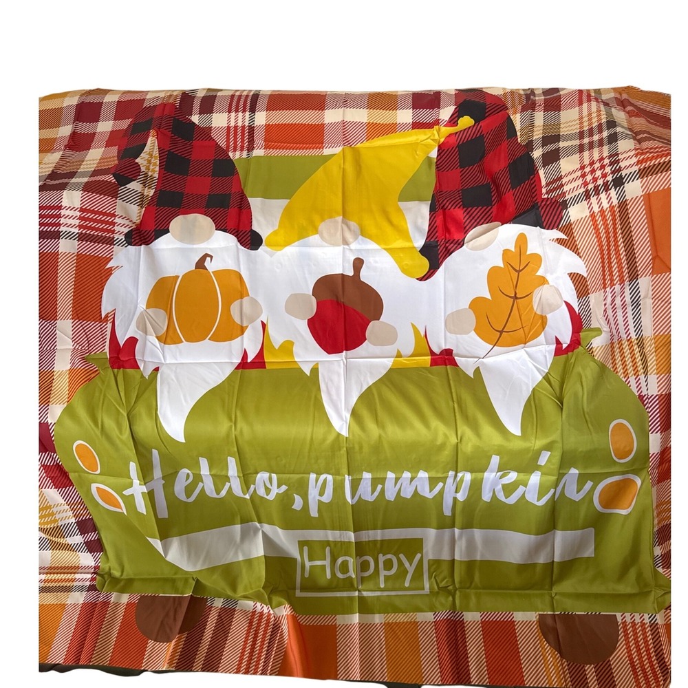 Artsocket Fall Gnomes Bathroom‎ Set Shower Curtain Rugs Toilet Cover Farmhouse